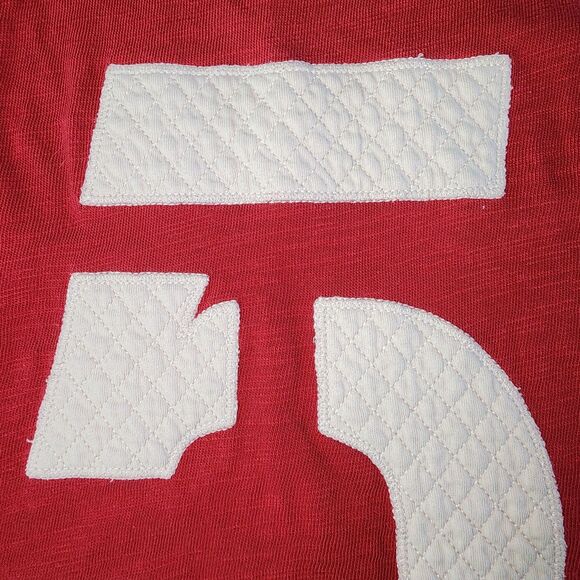 Rag & Bone 'Bone cast quilted' 5 Red Tank Top Quilted #5 Size Small - Picture 6 of 6